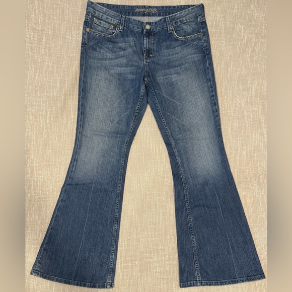 American Eagle Outfitters Denim - American Eagle❗️Vintage Low Rise Flare Medium Wash Jeans Size 14 Regular